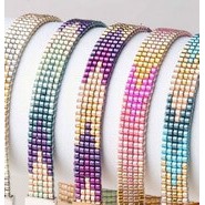 New 30 April - Miyuki delica beads in beautiful new colors